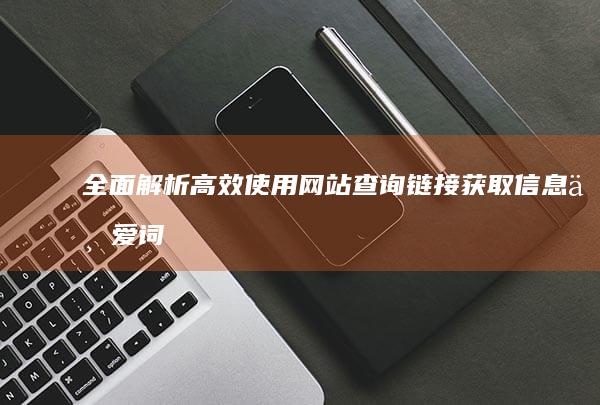 全面解析：高效使用网站查询链接获取信息与爱词取